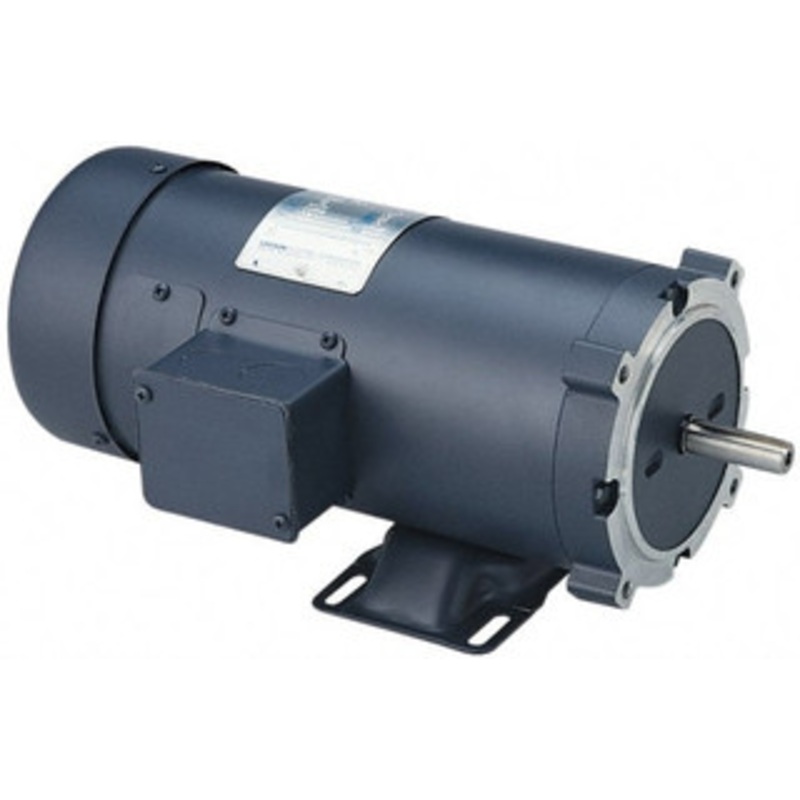 LEESON 1/2 Max Hp, 1,750 Max RPM, Electric AC DC Motor 115 V Input, 56C Frame 098000.00 - 35367283