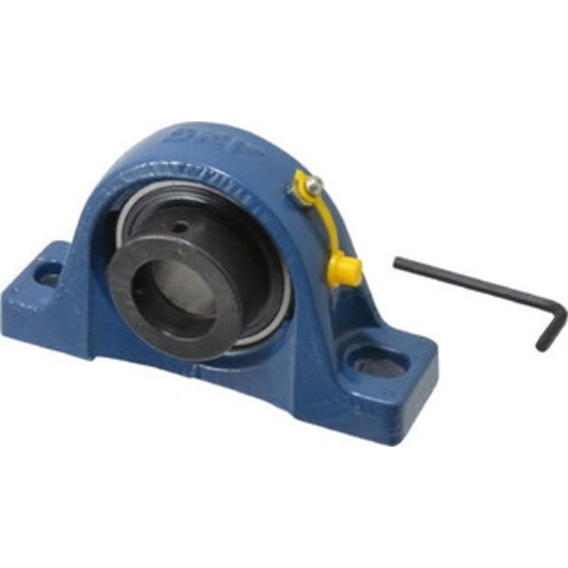 SKF 1-1/4 ID, Ball Bearing Pillow Block 1-1/4 Inch Shaft, P2BL 104-WF - 78134251