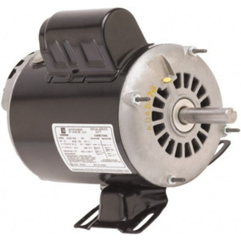 U.S. Motors 2 Max hp, 1,725 Max RPM, Single Cap Start-Cap Run Electric AC DC Motor 115/208-230 V Input, Single Phase, 145T Frame, 7/8 Shaft Diam, Rigid Base Mount, ODP Enclosure D2CM2J14 - 40698102
