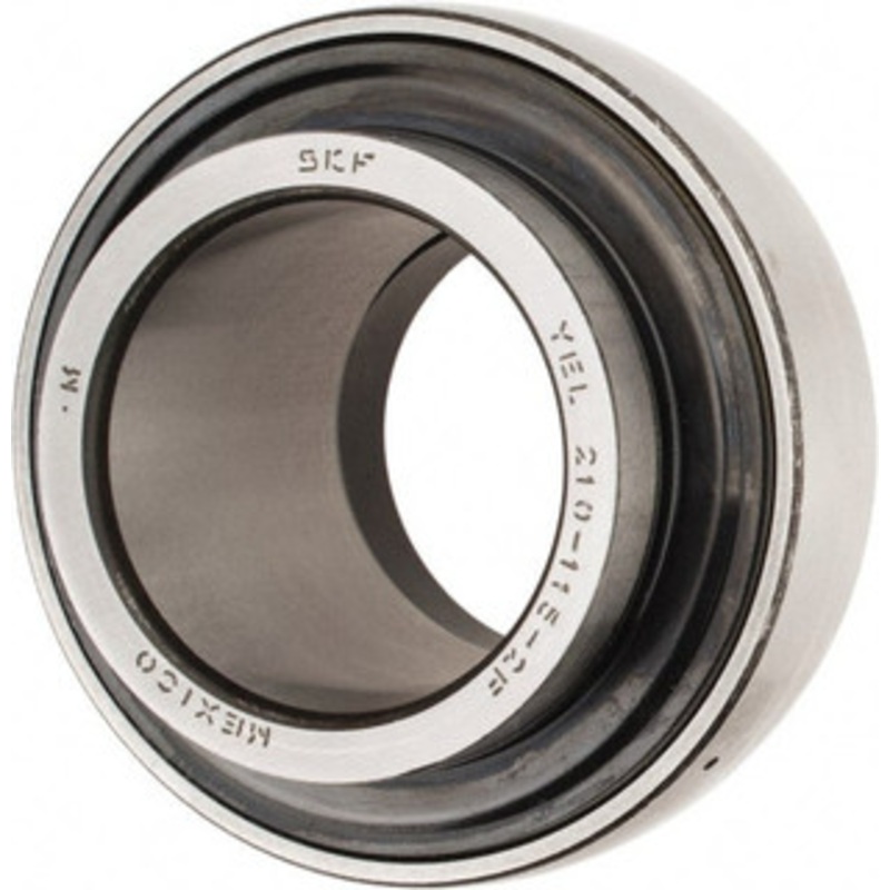SKF 1-15/16 ID x 3.5433 OD, 6,080 Lb Dynamic Capacity, Insert Bearing Insert Bearing 0.8661 Race Width, 5,220 Lb Static Capacity YEL 210-115-2F - 88002902