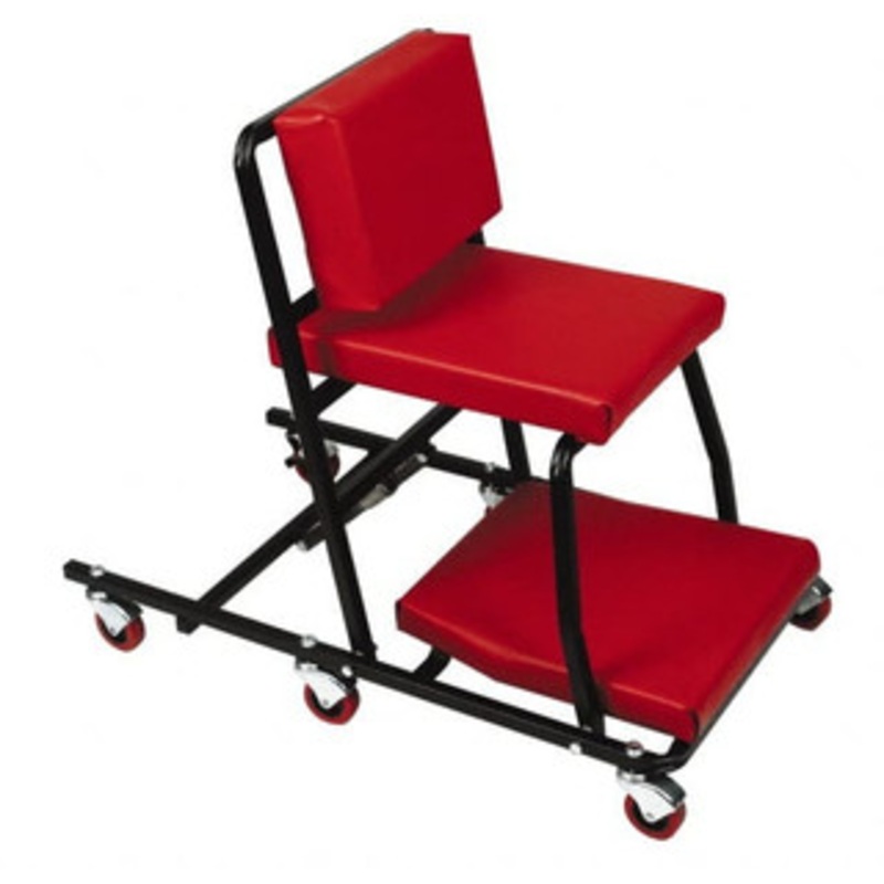 Whiteside Manufacturing 320 Lb Capacity, 6 Wheel Convertible Creeper Steel, 40 High x 17 Wide CRS - 79524468
