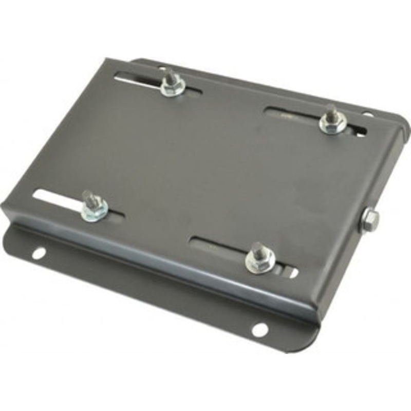 Made in USA 5/16 Bolt Steel Rigid Fixed Base Motor Base Adjusting Single Screw, 145T NEMA Frame 145 - 35438977