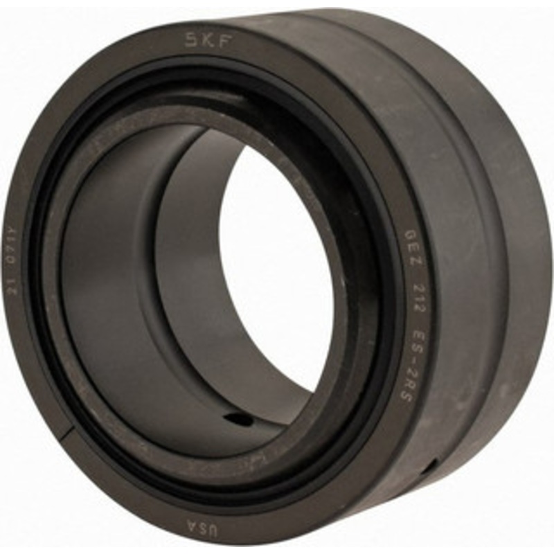 SKF 2-3/4 Bore Diam, 95,625 Lb Dynamic Capacity, Spherical Plain Bearing 4-3/8 OD, 2-13/32 Thick, 285,750 Lb Static Load Capacity GEZ 212 ES-2RS - 86276763