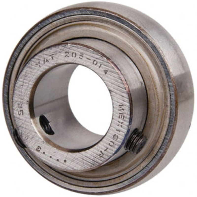 SKF 7/8 ID x 2.0472 OD, 2,430 Lb Dynamic Capacity, Insert Bearing Insert Bearing 0.5906 Race Width, 1,750 Lb Static Capacity YAT 205-014 - 88002613