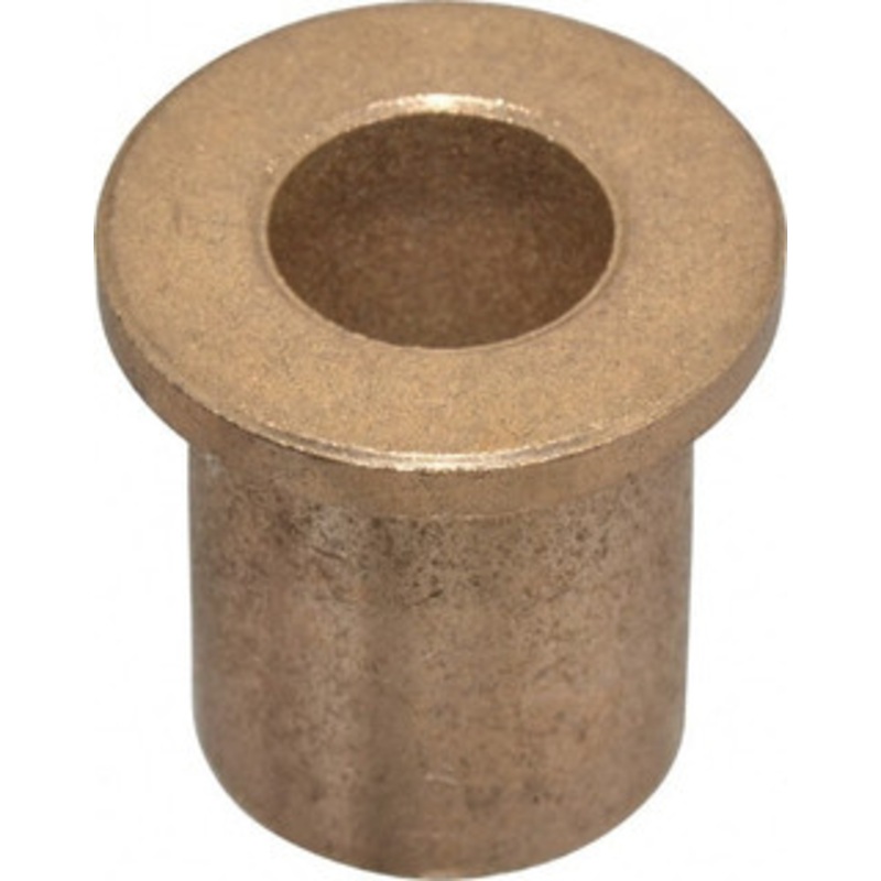 Boston Gear 1/2 Inside x 3/4 Outside Diam, Oil Impregnated Bronze Sleeve Bearing 1 Flange Outside Diam, 1/8 Flange Thickness, 1 OAL 35602 - 06454847