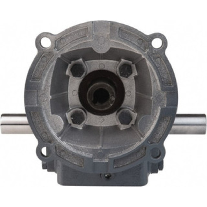 Boston Gear 1 Centerline Distance, 15:1, 117 RPM Output, 0.33 Input Horsepower, 146 Lbs. Max Torque, Speed Reducer Part No. F710-15-B4-H, Double Shaft Left & Right, 1/2 Bore, 2.31 High, 42C NEMA 51856 - 80899586
