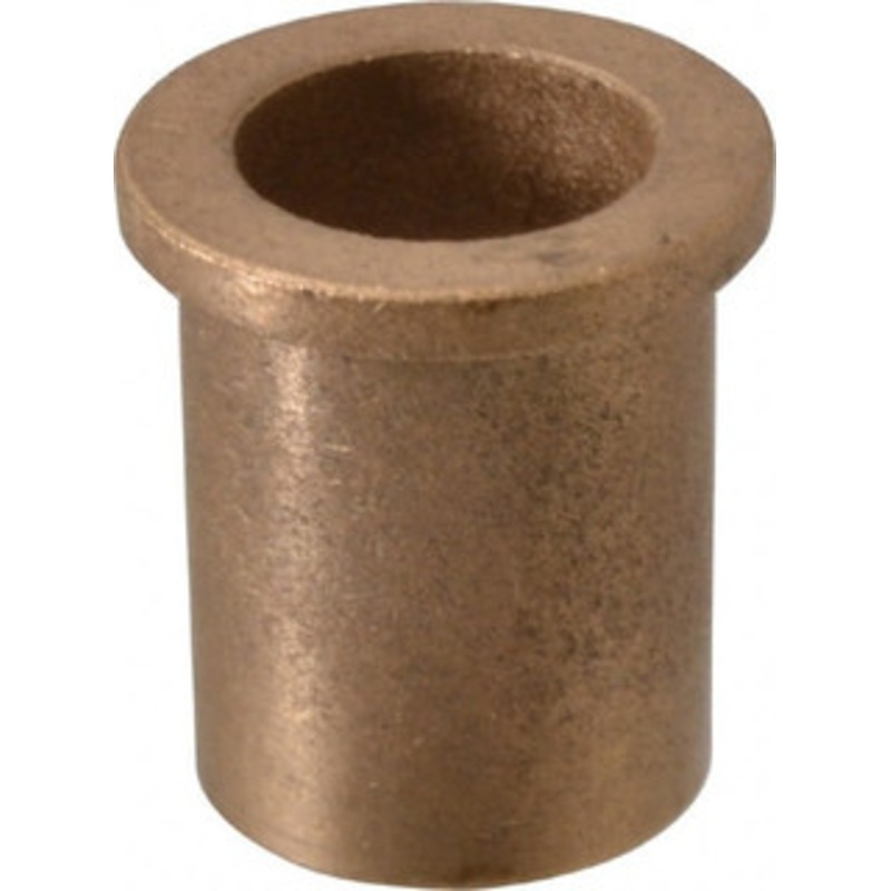 Boston Gear 7/8 Inside x 1-1/8 Outside Diam, Oil Impregnated Bronze Sleeve Bearing 1-3/8 Flange Outside Diam, 5/32 Flange Thickness, 1-1/2 OAL 35668 - 06455224