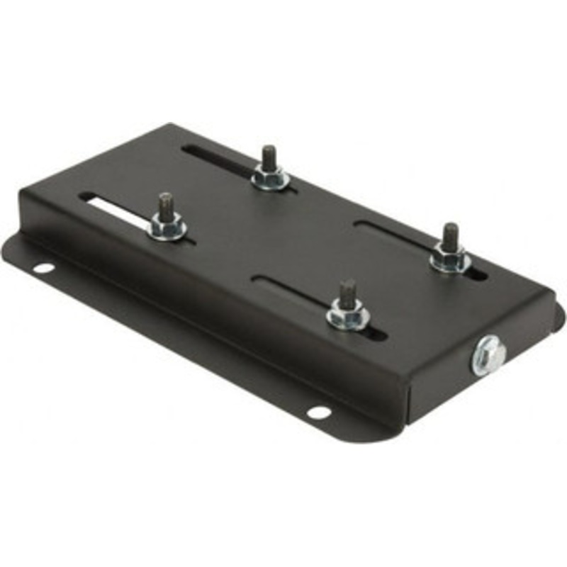 Made in USA 5/16 Bolt Steel Rigid Fixed Base Motor Base Adjusting Single Screw, 56 NEMA Frame 56 - 35438951