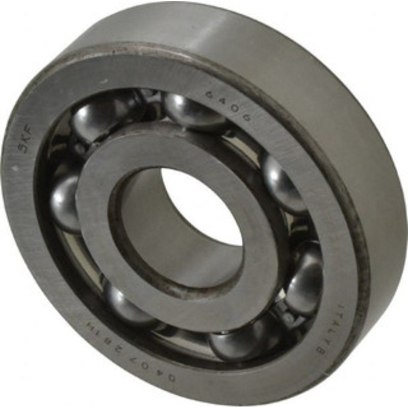 SKF 30mm Bore Diam, 90mm OD, Open Deep Groove Radial Ball Bearing 23mm Wide, 1 Row, Round Bore, 5,310 Lb Static Capacity, 9,800 Lb Dynamic Capacity 6406 - 09821190