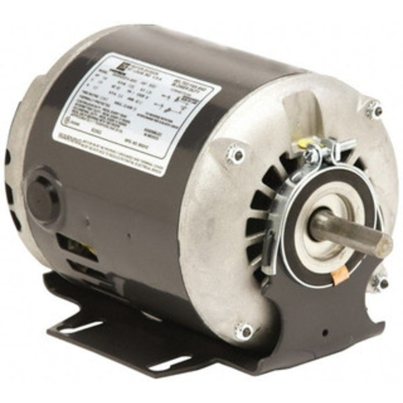 U.S. Motors 1/6 hp, ODP Enclosure, Auto Thermal Protection, 1,725 RPM, 115/208-230 Volt, 60 Hz, Single Phase Split Phase Motor Size 48Y Frame, Cradle Mount, 1 Speed, Ball Bearings, 3.6/1.7-1.8 Full Load Amps, Reversible 3615 - 58757121