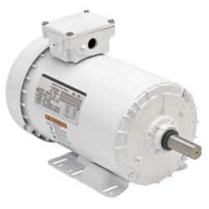 U.S. Motors 1 hp, TEFC Enclosure, No Thermal Protection, 1,140 RPM, 208-230/460 Volt, 60 Hz, Three Phase Standard Efficient Motor Size 145T Frame, Rigid Mount, 1 Speed, Ball Bearings, 3.9-4.0/2.0 Full Load Amps, Reversible WD1S3A - 04090437