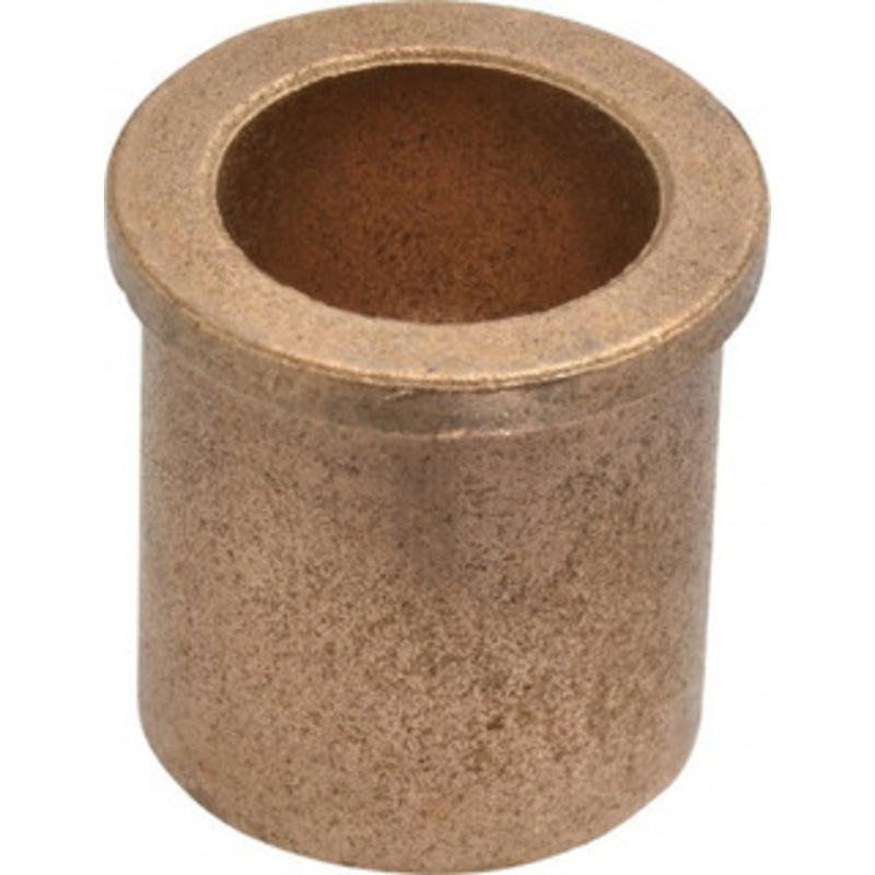 Boston Gear 3/4 Inside x 1 Outside Diam, Oil Impregnated Bronze SAE-841 Flanged Sleeve Bearing 1-1/8 Flange Outside Diam, 1/8 Flange Thickness, 1-1/8 OAL G00322 - 35402197
