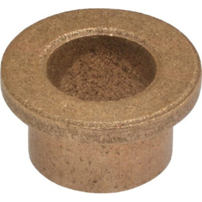 Boston Gear 3/8 Inside x 1/2 Outside Diam, Oil Impregnated Bronze Sleeve Bearing 11/16 Flange Outside Diam, 3/32 Flange Thickness, 13/32 OAL 35550 - 06454508