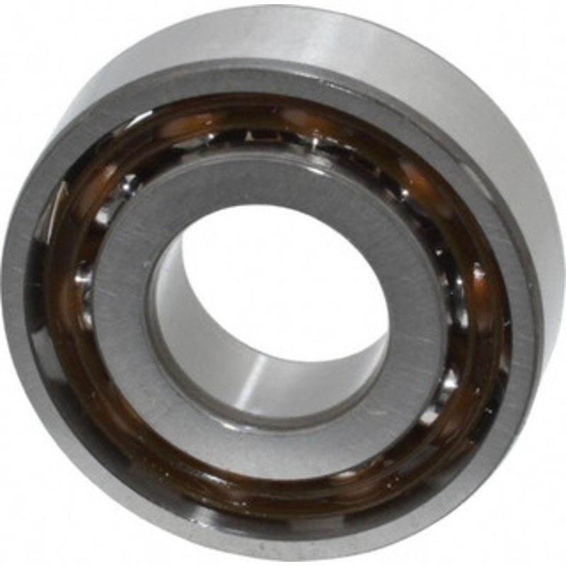 SKF 17mm Bore Diam, 40mm OD, Open Angular Contact Radial Ball Bearing 12mm Wide, 1 Row, Round Bore, 6,100 Lb Static Capacity, 10,400 Lb Dynamic Capacity 7203 BEP - 45668787