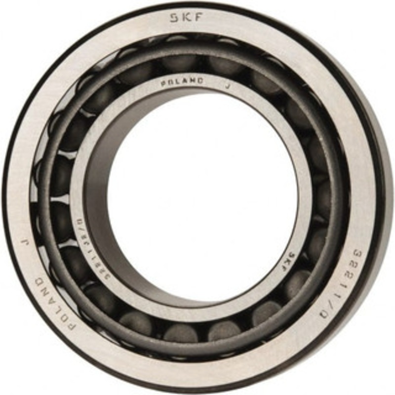 SKF 55mm Bore Diam, 100mm OD, 26.75mm Wide, Tapered Roller Bearing 106,000 N Dynamic Load Capacity, 129,000 N Static Load Capacity 32211 J2/Q - 43337484