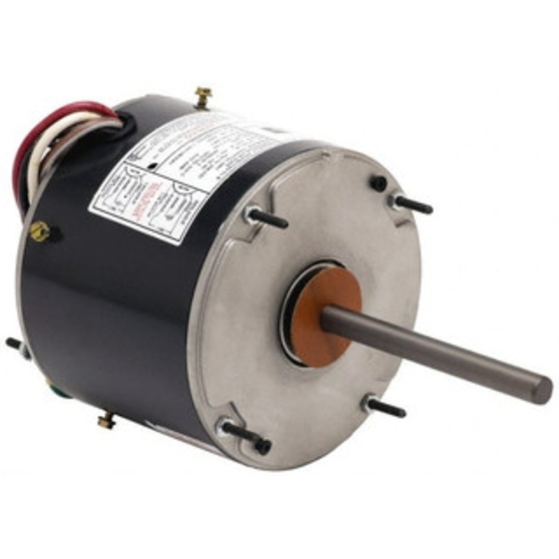 U.S. Motors 1/3, 1/4, 1/5, 1/6 hp, TEAO Enclosure, Auto Thermal Protection, 1,075 RPM, 208-230 Volt, 60 Hz, Single Phase Permanent Split Capacitor (PSC) Motor Size 48YZ Frame, Stud/Band Mount, 2 Speed, Ball Bearings, Reversible 5462 - 58757675