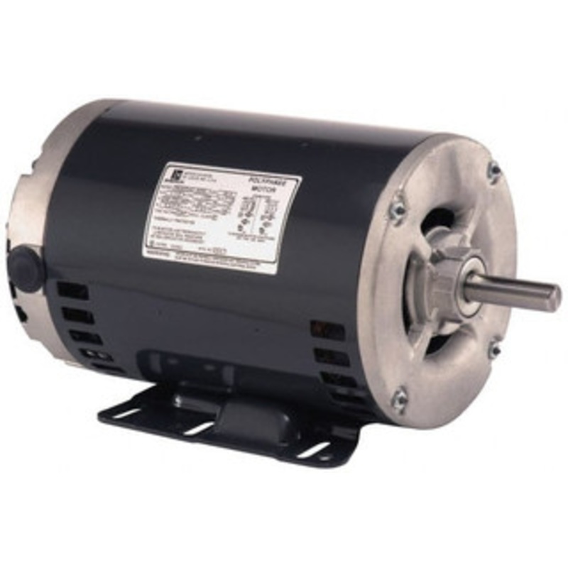 U.S. Motors 2 hp, OPAO Enclosure, Auto Thermal Protection, 1,725 RPM, 208-230/460 & 190/380 Volt, 60/50 Hz, Three Phase Standard Efficient Motor Size 56HZ Frame, Rigid Mount, 2 Speed, Ball Bearings, Reversible 1815 - 58756362