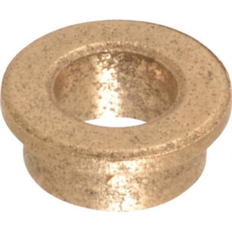 Boston Gear 1/4 Inside x 3/8 Outside Diam, Oil Impregnated Bronze SAE-841 Flanged Sleeve Bearing 1/2 Flange Outside Diam, 1/16 Flange Thickness, 3/16 OAL G00308 - 35401520