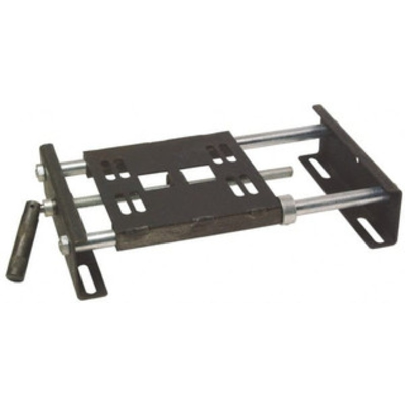 Lovejoy 13/32 Bolt Steel Rigid Fixed Base Motor Base Hand Crank Type, 143T, 145T NEMA Frame 68514440212 - 35420579