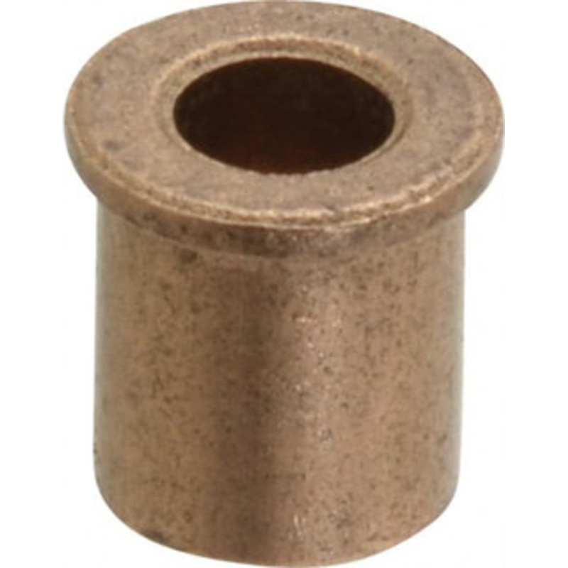 Boston Gear 3/16 Inside x 5/16 Outside Diam, Oil Impregnated Bronze Sleeve Bearing 3/8 Flange Outside Diam, 3/64 Flange Thickness, 3/8 OAL 35524 - 06454359
