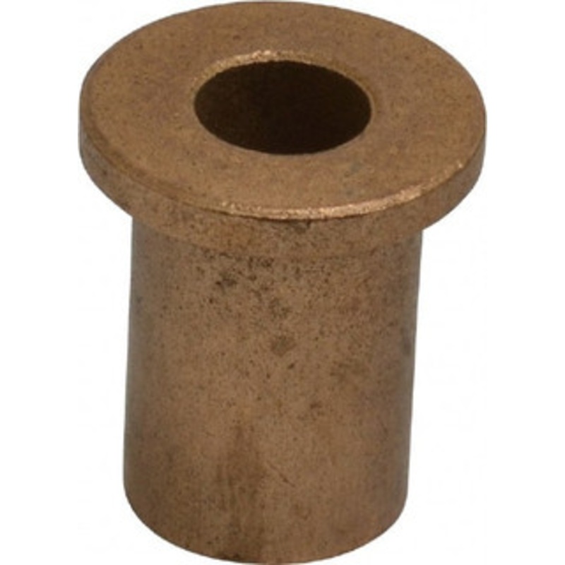 Boston Gear 3/8 Inside x 5/8 Outside Diam, Oil Impregnated Bronze Sleeve Bearing 7/8 Flange Outside Diam, 1/8 Flange Thickness, 1 OAL 69199 - 06454649