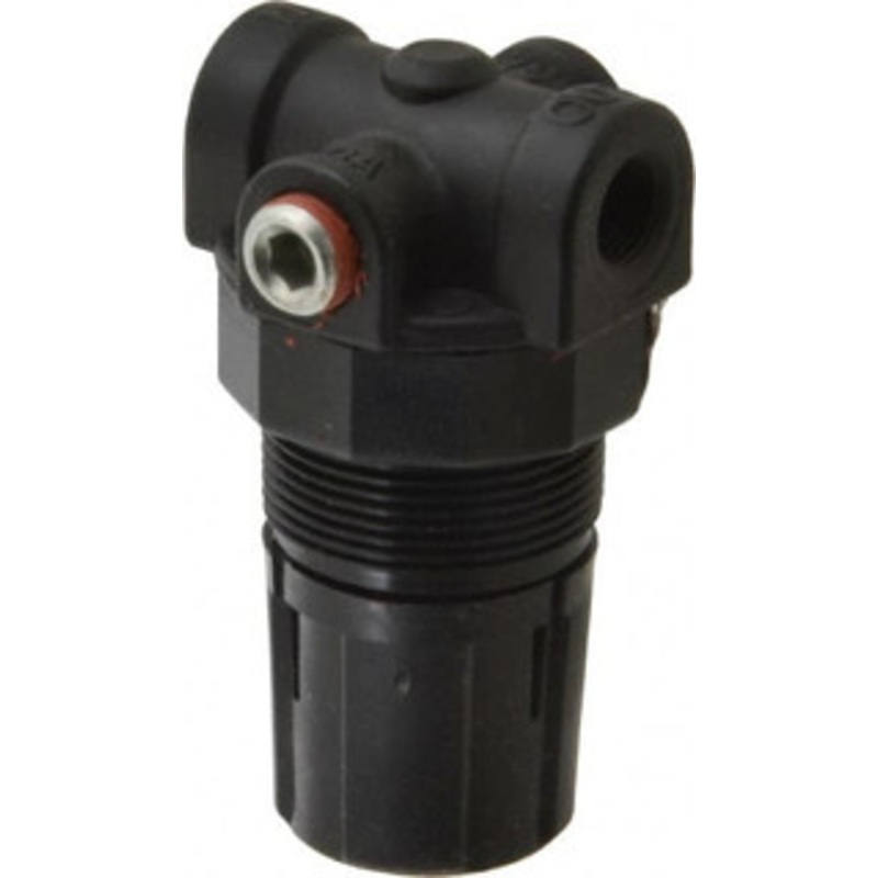 Coilhose Pneumatics 1/8 NPT 0 - 125 psi Miniature Zinc Regulator 250 Max Supply psi, 9 CFM, 250F Max, 1-1/2 Wide x 2.875 High MR1 - 79811857