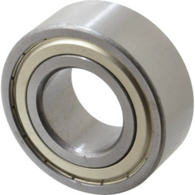 TRITAN 35mm Bore Diam, 72mm OD, Double Shield Angular Contact Radial Ball Bearing 27mm Wide, 2 Rows, Round Bore, 6,200 Lb Static Capacity, 8,500 Lb Dynamic Capacity 5207 ZZ - 35381763