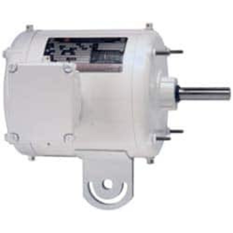 U.S. Motors 1/4 hp, TEAO Enclosure, Auto Thermal Protection, 1,700 RPM, 115/230 Volt, 60 Hz, Single Phase Permanent Split Capacitor (PSC) Motor Size 56YZ Frame, Yoke Mount, 1 Speed, Ball Bearings, Reversible WD14AA2PZ7 - 04176731