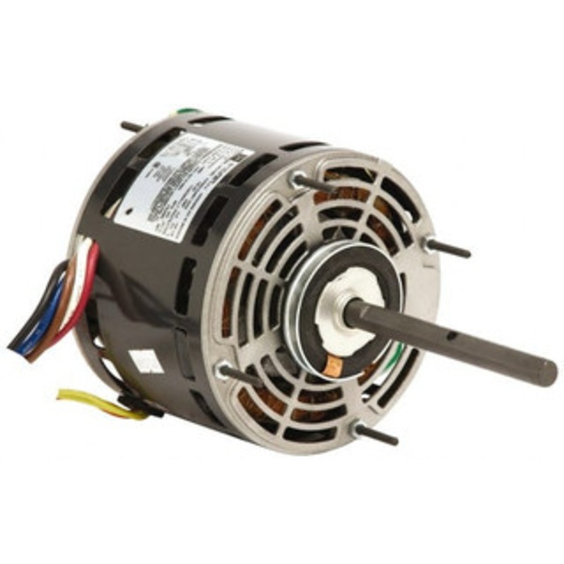 U.S. Motors 3/4 hp, OAO Enclosure, Auto Thermal Protection, 1,075 RPM, 115 Volt, 60 Hz, Industrial Electric AC/DC Motor Size 48 Frame, Hub/Ring Mount, 4 Speed, Sleeve Bearings, 12.1 Full Load Amps, CCW Lead End Rev 3340 - 86355831