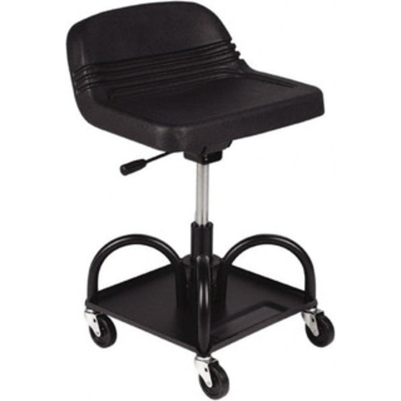 Whiteside Manufacturing 480 Lb Capacity, 4 Wheel Adjustable Creeper Seat Steel, 27 High x 15 Wide HRAST - 30341168