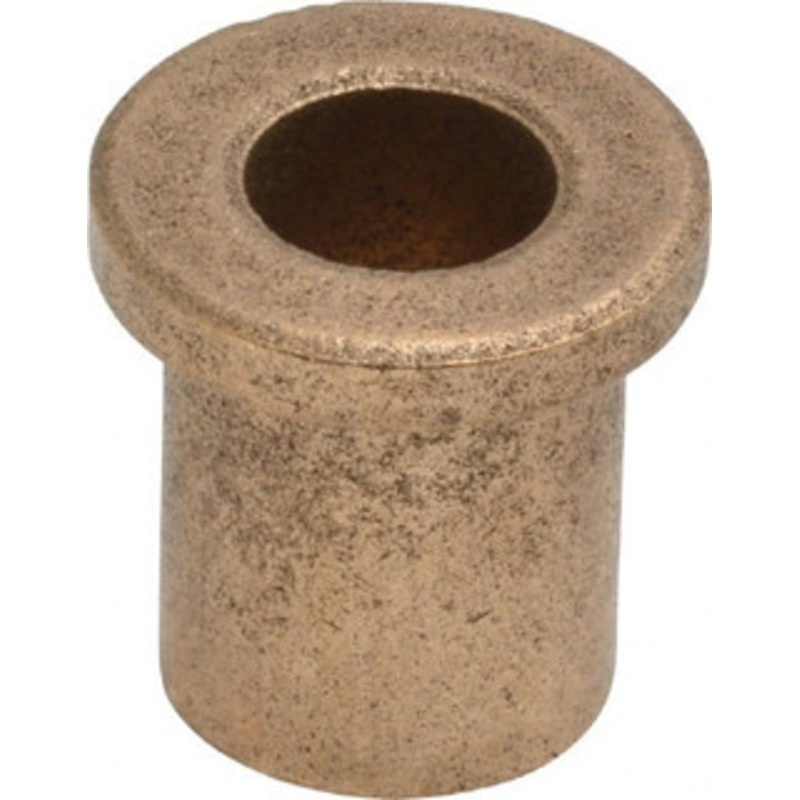 Boston Gear 3/8 Inside x 9/16 Outside Diam, Oil Impregnated Bronze Sleeve Bearing 3/4 Flange Outside Diam, 1/8 Flange Thickness, 3/4 OAL 35562 - 06454581