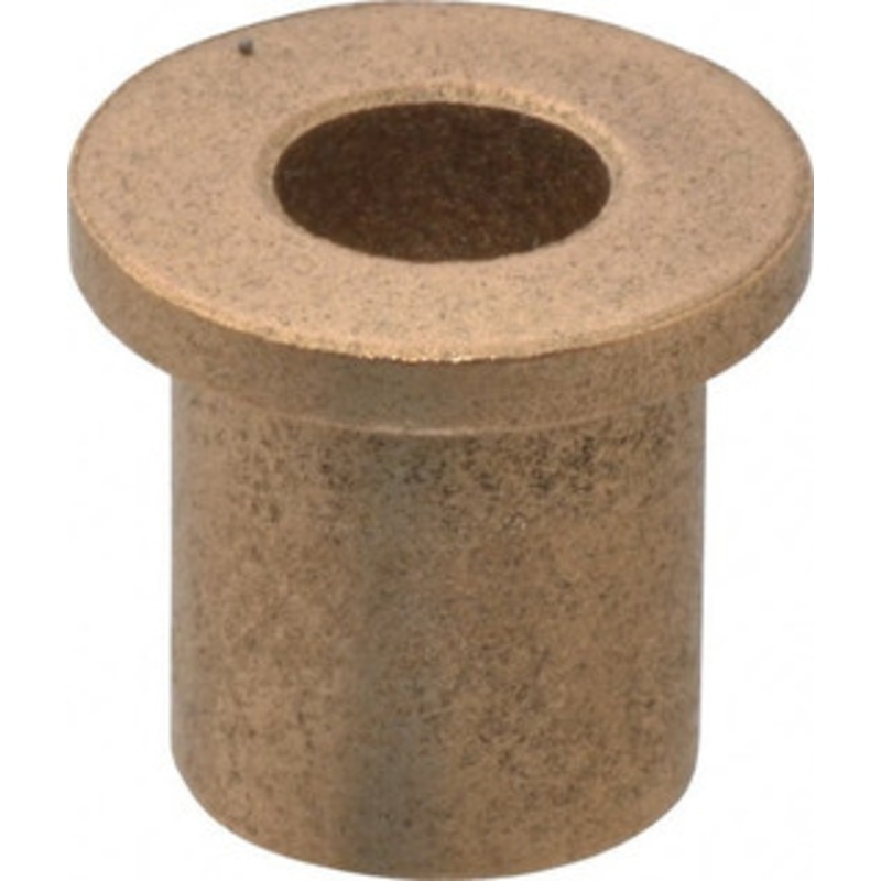 Boston Gear 5/16 Inside x 1/2 Outside Diam, Oil Impregnated Bronze Sleeve Bearing 11/16 Flange Outside Diam, 3/32 Flange Thickness, 5/8 OAL 35546 - 06454482