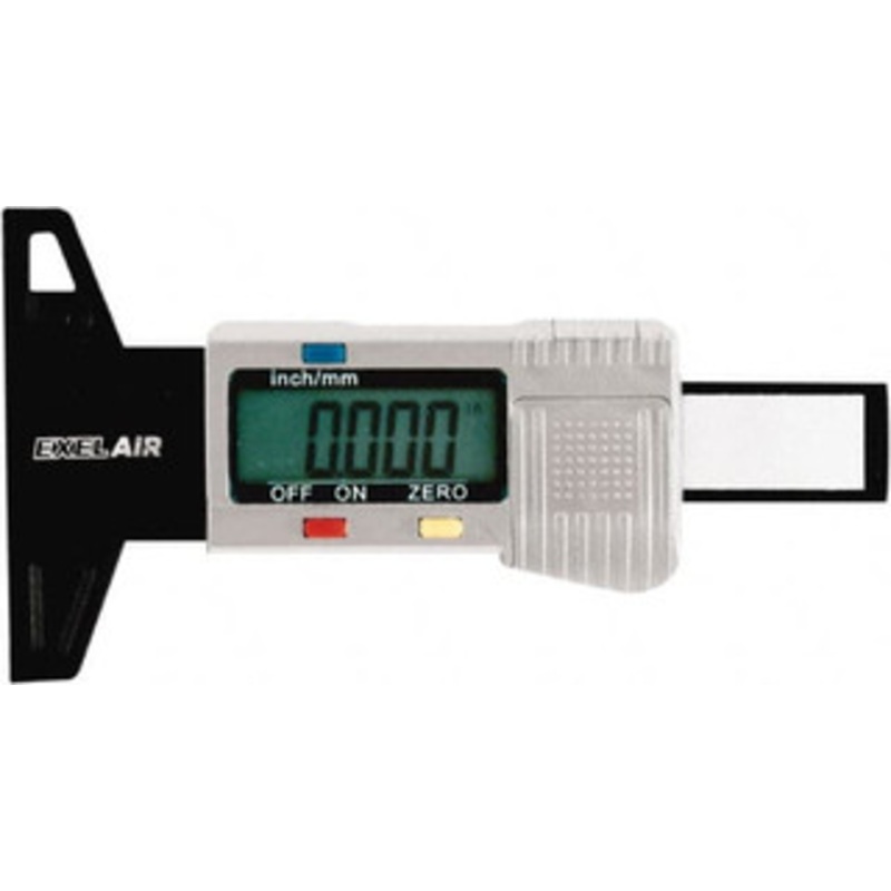 Milton Industries Tire Tread Depth Gauge For Any Tire EX448DIG - 46475760