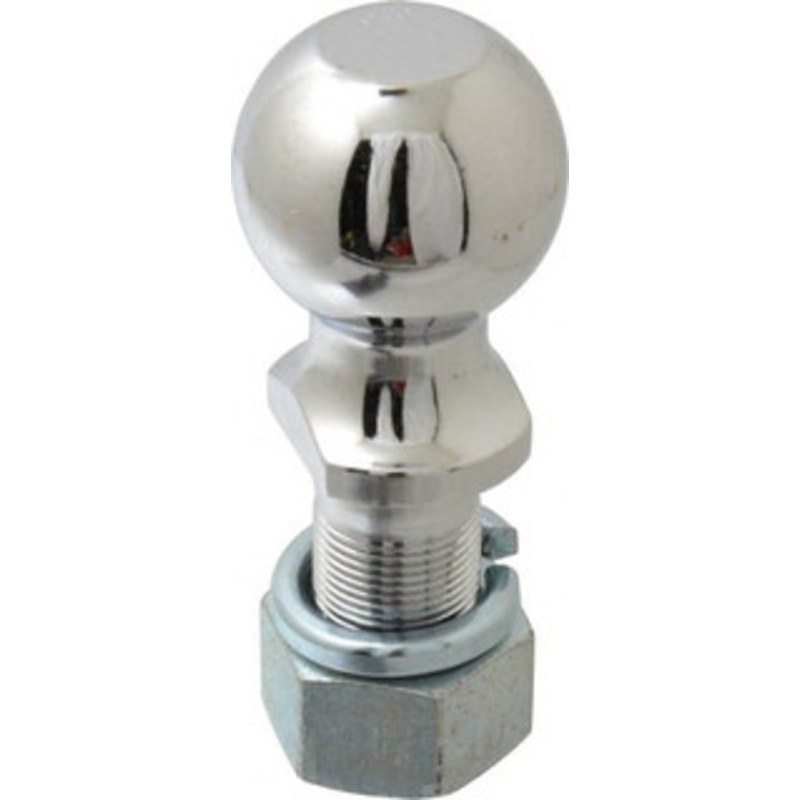 Reese 2-5/16 Diam, 2-1/2 Shank Length, Hitch Ball 1-1/4 Shank Diam, 12,000 Lb Capacity, Chrome Finish 63834 - 56427677