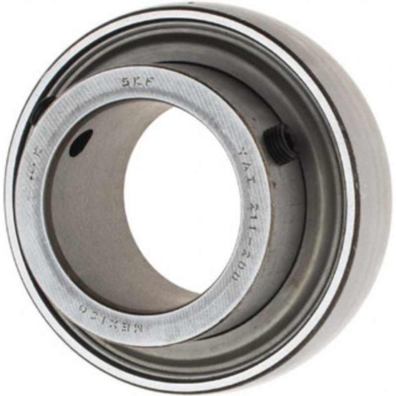 SKF 2 ID x 3-15/16 OD, 7,540 Lb Dynamic Capacity, Insert Bearing Insert Bearing 63/64 Race Width, 6,520 Lb Static Capacity YAT 211-200 - 88002738