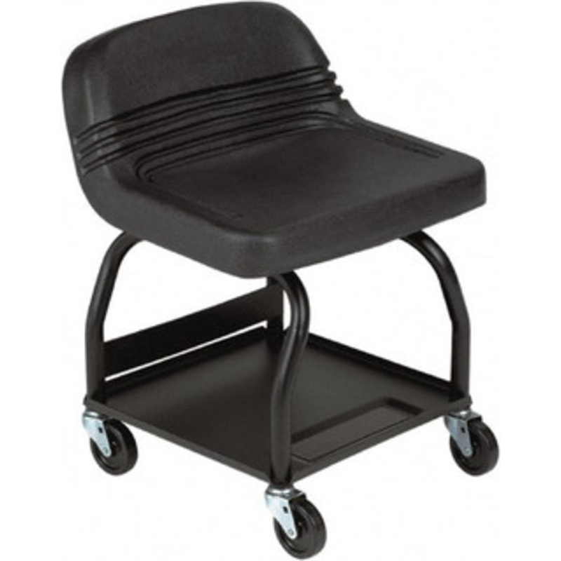 Whiteside Manufacturing 480 Lb Capacity, 4 Wheel Creeper Seat Steel, 24 High x 18 Wide HRS - 81575672