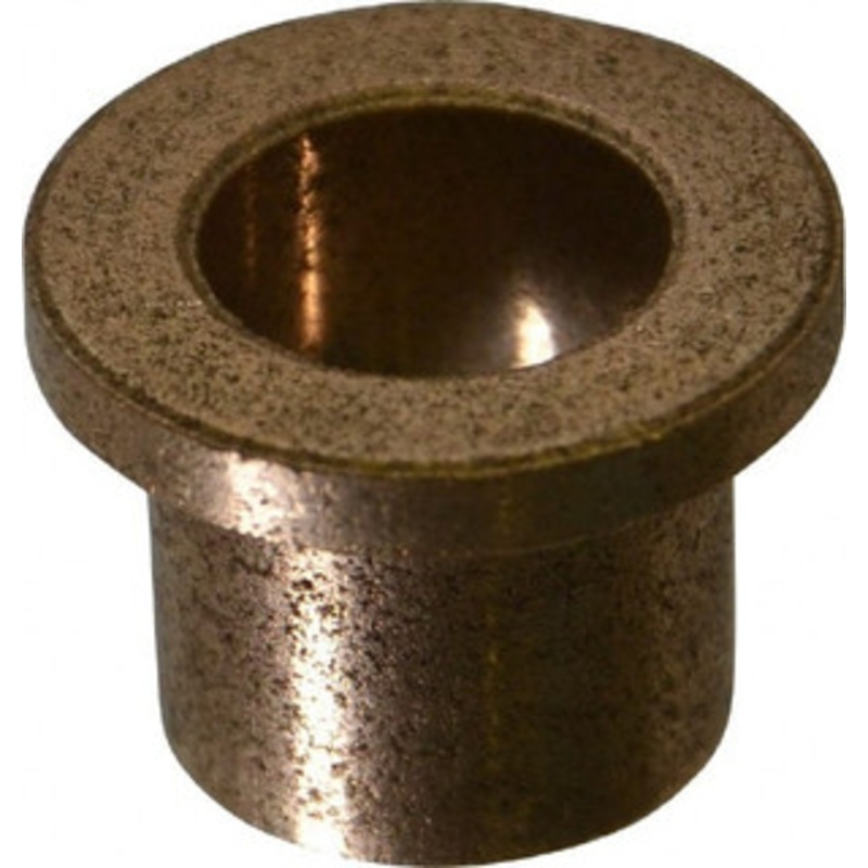 Boston Gear 1/2 Inside x 5/8 Outside Diam, Oil Impregnated Bronze Sleeve Bearing 7/8 Flange Outside Diam, 1/8 Flange Thickness, 5/8 OAL 35580 - 06454714