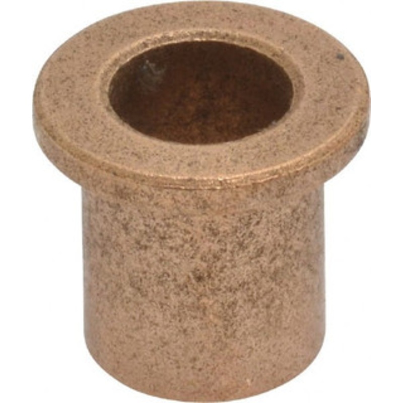 Boston Gear 3/8 Inside x 1/2 Outside Diam, Oil Impregnated Bronze Sleeve Bearing 11/16 Flange Outside Diam, 3/32 Flange Thickness, 5/8 OAL 35554 - 06454524