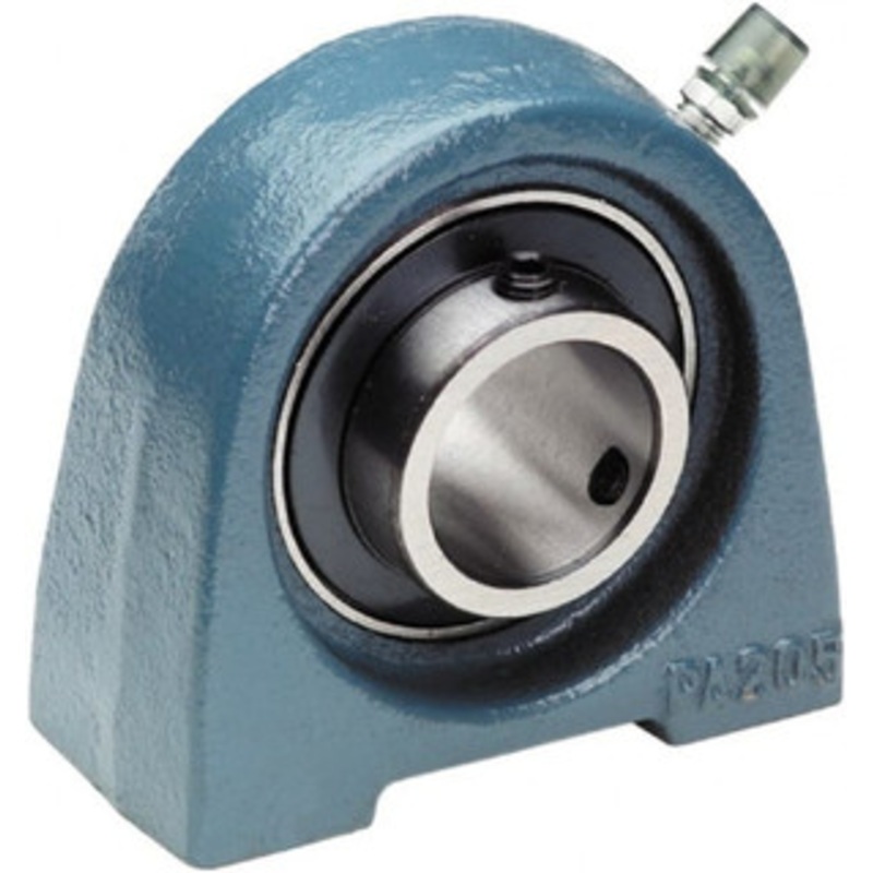TRITAN 1 ID, 2.7559 OAL x 2.7559 OAH Pillow Block 1,765 Lb Static Cap, 3,147 Lb Dyn Cap, 2 Btw Mnt Hole Ctrs, 1-7/16 Base-to-Ctr Ht, Cast Iron/Steel UCPA205-16A - 92647908