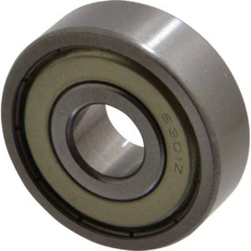 TRITAN 12mm Bore Diam, 37mm OD, Double Shield Deep Groove Radial Ball Bearing 12mm Wide, 1 Row, Round Bore, 950 Lb Static Capacity, 2,180 Lb Dynamic Capacity 6301 ZZC3 PRX - 35434570