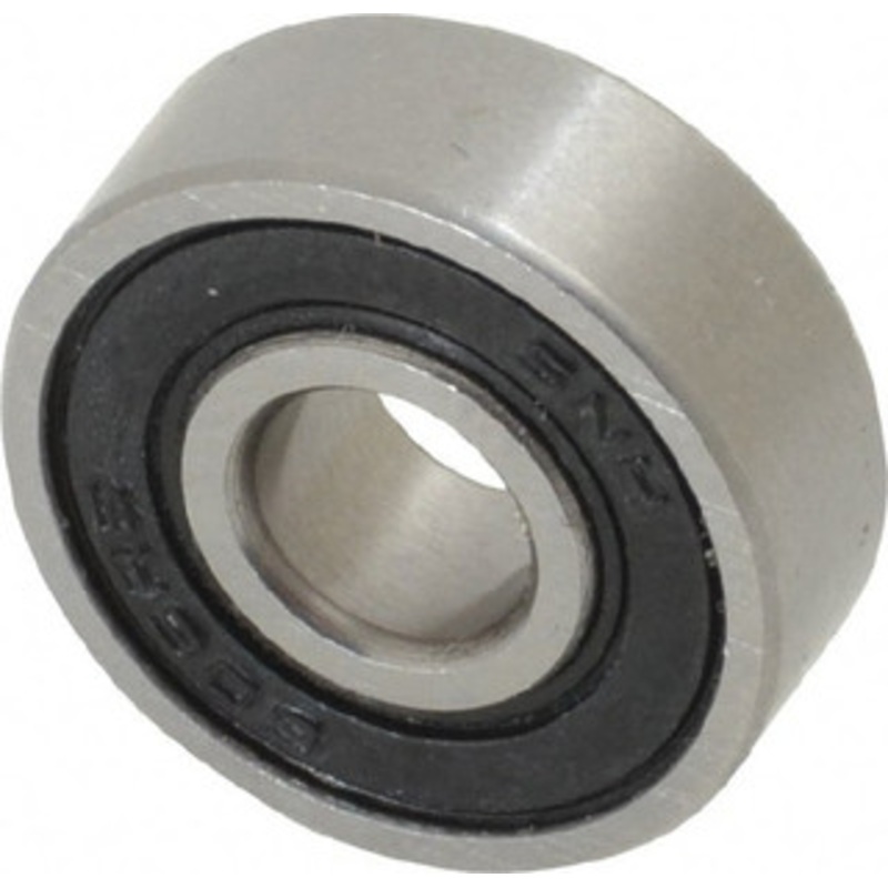 TRITAN 6mm Bore Diam, 17mm OD, Double Seal Deep Groove Radial Ball Bearing 6mm Wide, 1 Row, Round Bore, 190 Lb Static Capacity, 510 Lb Dynamic Capacity 606 2RS PRX - 35433622