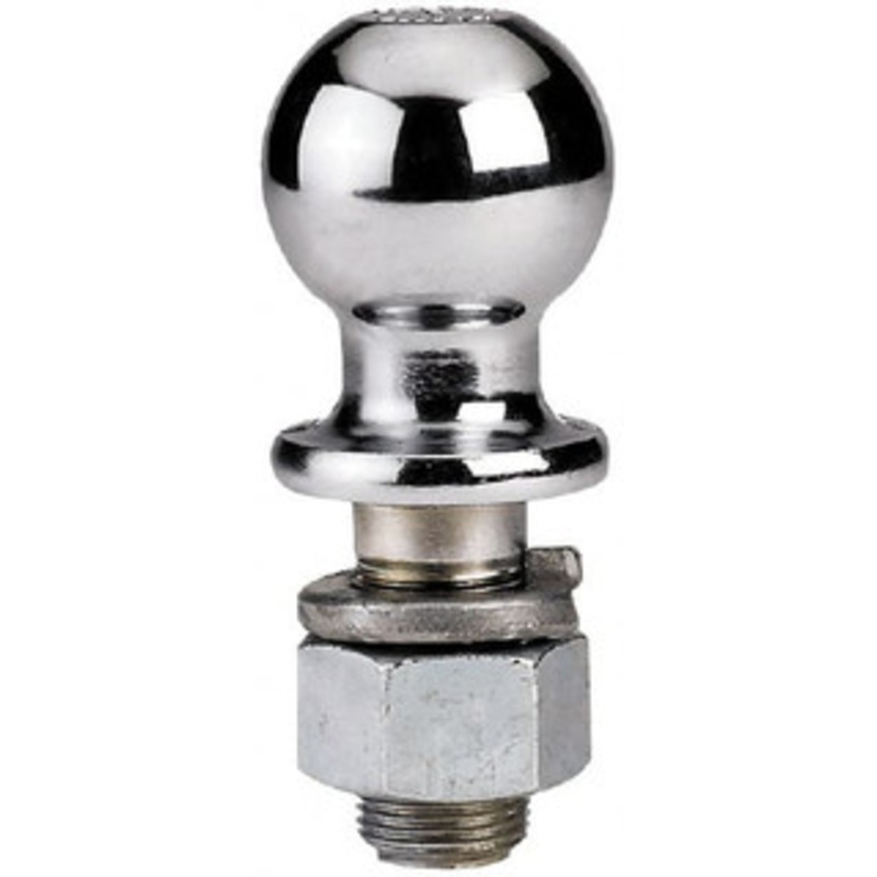Reese 2 Diam, 2-1/4 Shank Length, Hitch Ball 1-1/4 Shank Diam, 8,000 Lb Capacity, Zinc Finish 63831 - 56427628