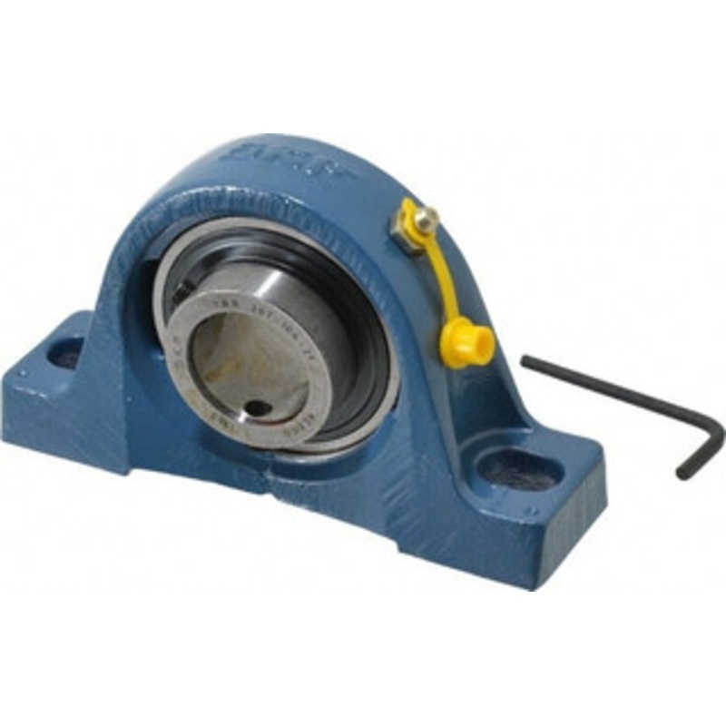 SKF 1-1/4 ID, Ball Bearing Pillow Block 1-1/4 Inch Shaft, P2B104-TF - 78133600