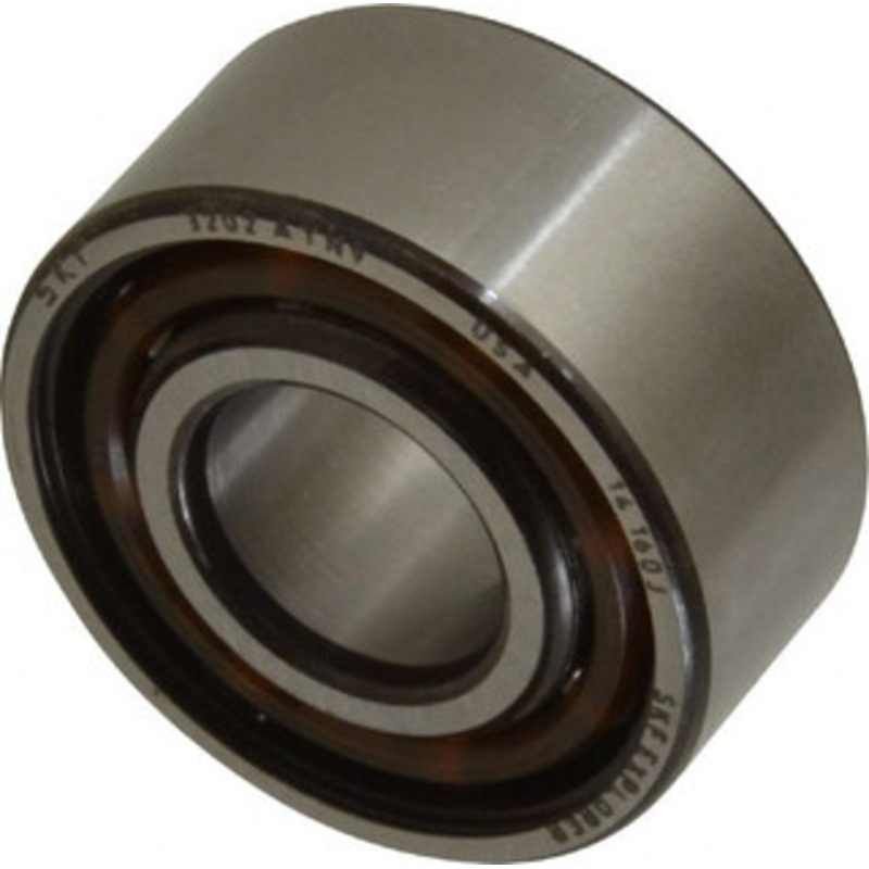 SKF 15mm Bore Diam, 35mm OD, Open Angular Contact Radial Ball Bearing 15.9mm Wide, 2 Rows, Round Bore, 6,700 Lb Static Capacity, 11,200 Lb Dynamic Capacity 3202 ATN9 - 45672086