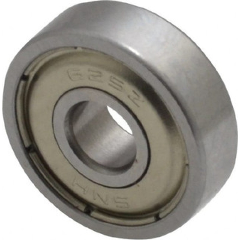 TRITAN 5mm Bore Diam, 16mm OD, Double Shield Deep Groove Radial Ball Bearing 5mm Wide, 1 Row, Round Bore, 150 Lb Static Capacity, 390 Lb Dynamic Capacity 625 ZZ PRX - 35433564