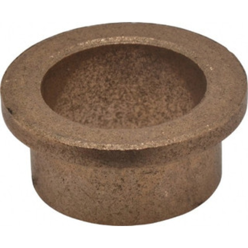 Boston Gear 3/4 Inside x 7/8 Outside Diam, Oil Impregnated Bronze SAE-841 Flanged Sleeve Bearing 1-1/8 Flange Outside Diam, 1/8 Flange Thickness, 1/2 OAL G00319 - 35402080