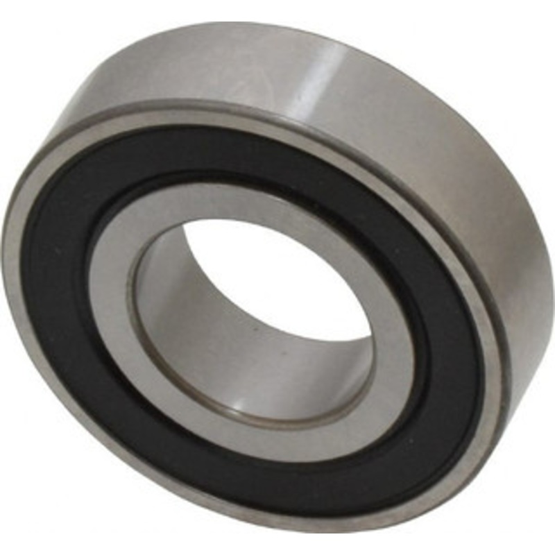 SKF 3/4 Bore Diam, 1-5/8 OD, Double Seal Deep Groove Radial Ball Bearing 7/16 Wide, 1 Row, Round Bore, 1,150 Lb Static Capacity, 2,100 Lb Dynamic Capacity R12ZZ - 07173644