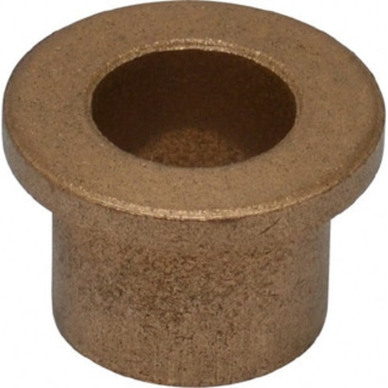 Boston Gear 1/2 Inside x 11/16 Outside Diam, Oil Impregnated Bronze Sleeve Bearing 15/16 Flange Outside Diam, 1/8 Flange Thickness, 5/8 OAL 69202 - 06454789