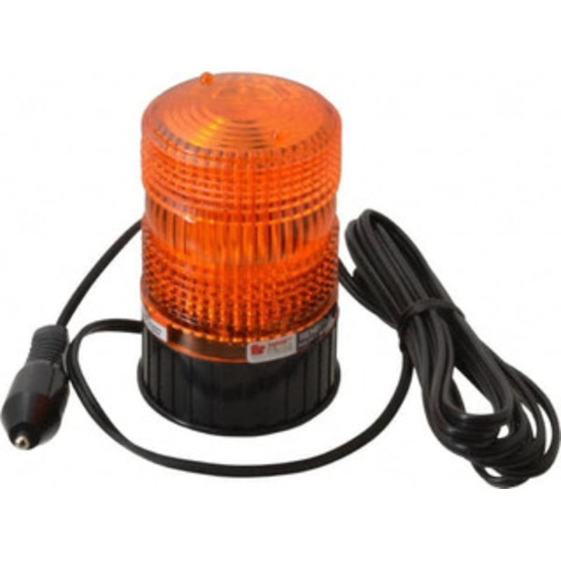 Federal Signal 2.2 Joules, 65 to 75 FPM, Magnetic Mount Emergency Strobe Light Assembly Powered by 12 to 48 Volts, Amber 462141-02 - 08024432