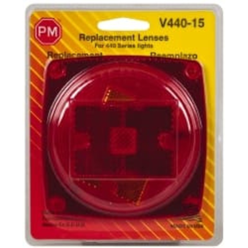 Peterson Manufacturing Red Towing Lights Plastic V440-15 - 06883979